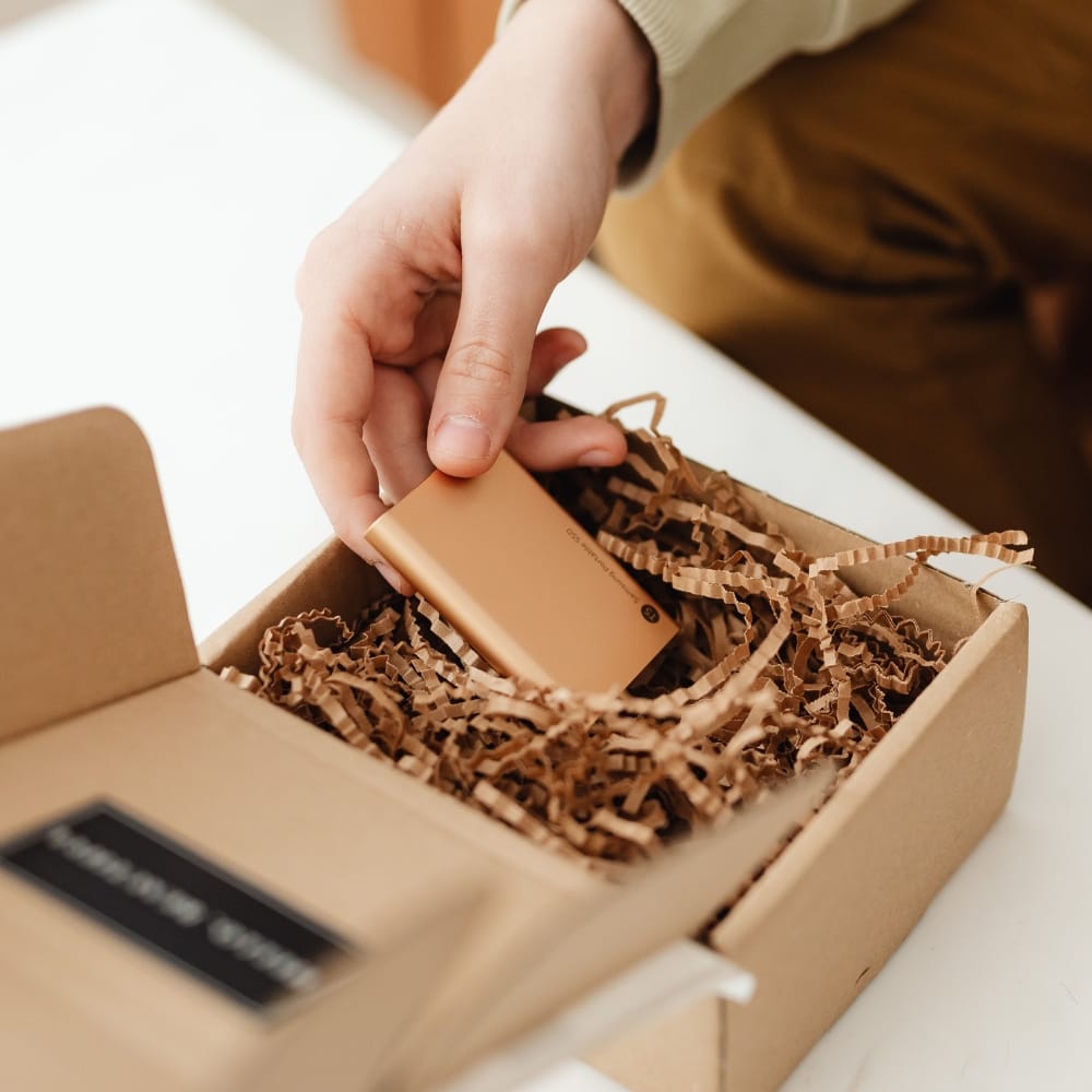 Image d'illustration d'un emballage plus écologique