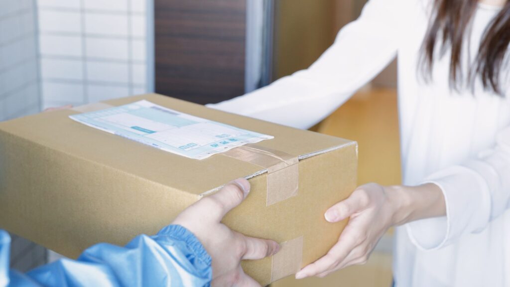 Livraison du dernier kilométre : en main propre