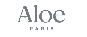 Logo Aloe Paris gris
