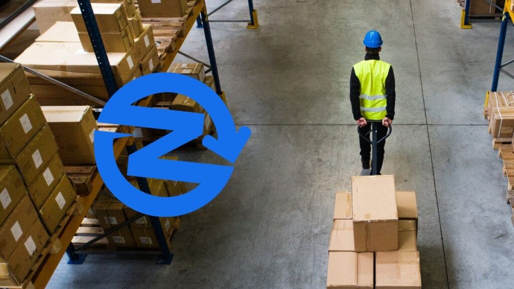 Image d'illustration d'un processus de picking en entrepôt logistique e-commerce