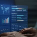 Image d'illustration d'un tableau de bord logistique généré par l'IA