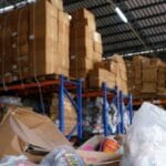 Image d'illustration d'un entrepôt encobré