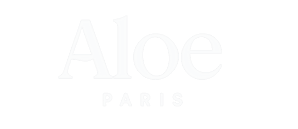 Logo Aloe Paris gris